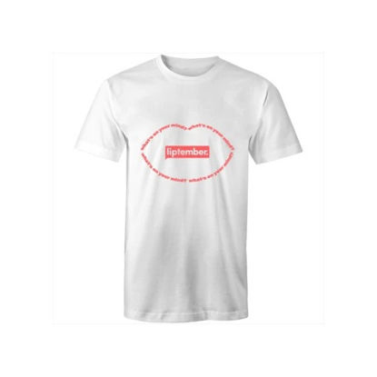 Liptember Unisex WOYM White Tee