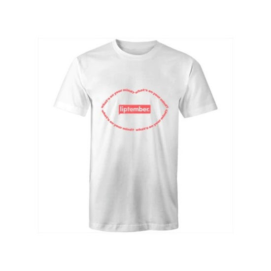 Liptember Unisex WOYM White Tee