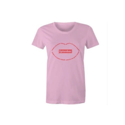 Liptember Womens WOYM PinkTee
