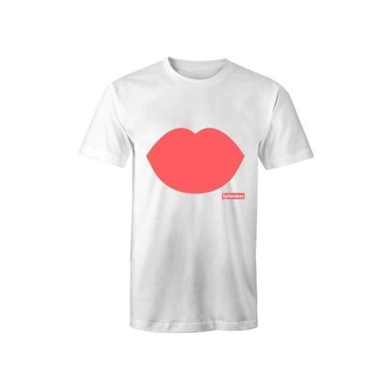 Liptember Unisex Lips White Tee