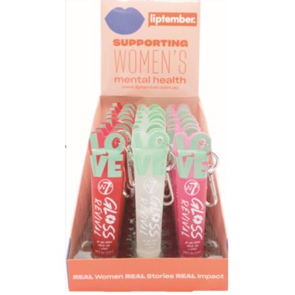 W7 Liptember 2026 Love Gloss Revival Lip Gel Serum